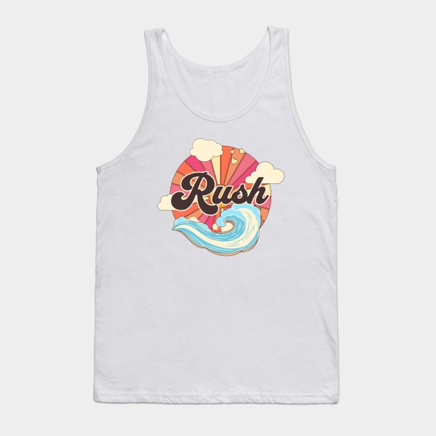 Rush Ocean Summer Tank Top by The Manny Cruz Show